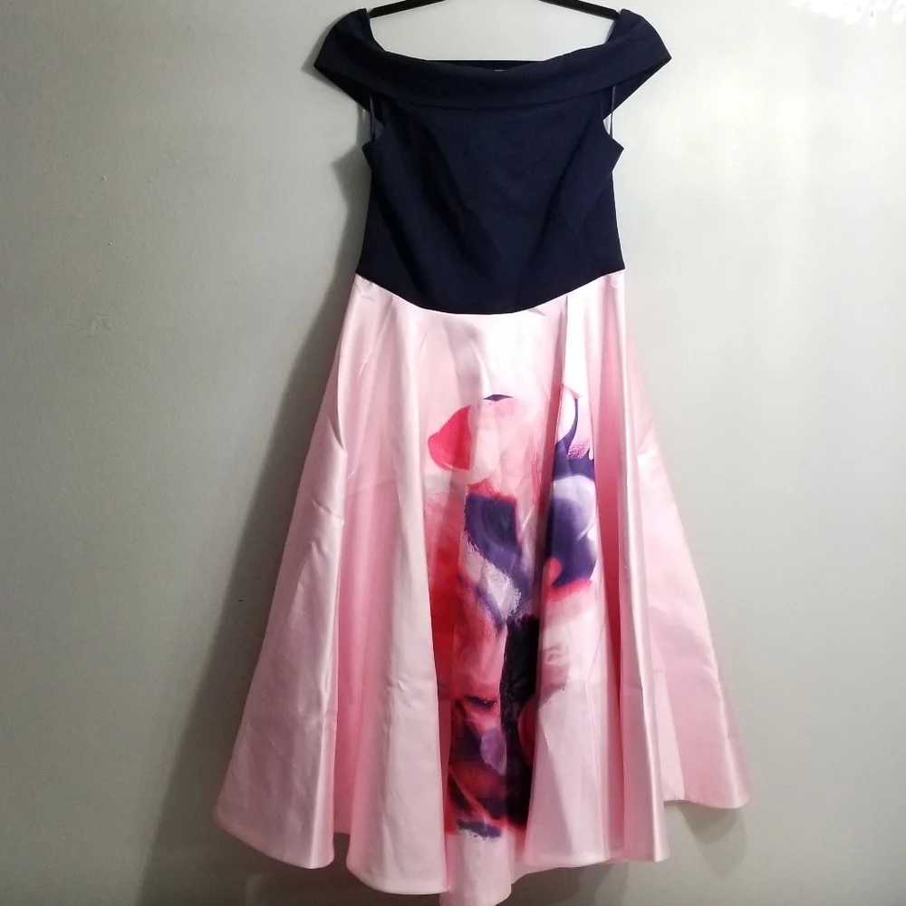 🍒NWT🍒 TED BAKER OFF SHOULDER COSMIC BLOOM - Picture 3 of 7